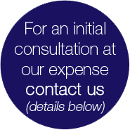 For an inital consultation at our expense contact us (details below)